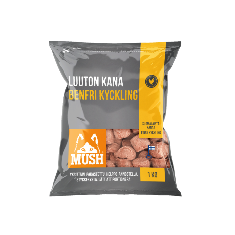 Kissan raakaruoka kana